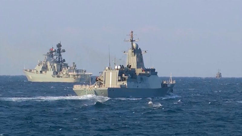 Учения ВМФ России 2022 Балтийского флота