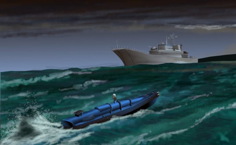 Беспилотный катер камикадзе