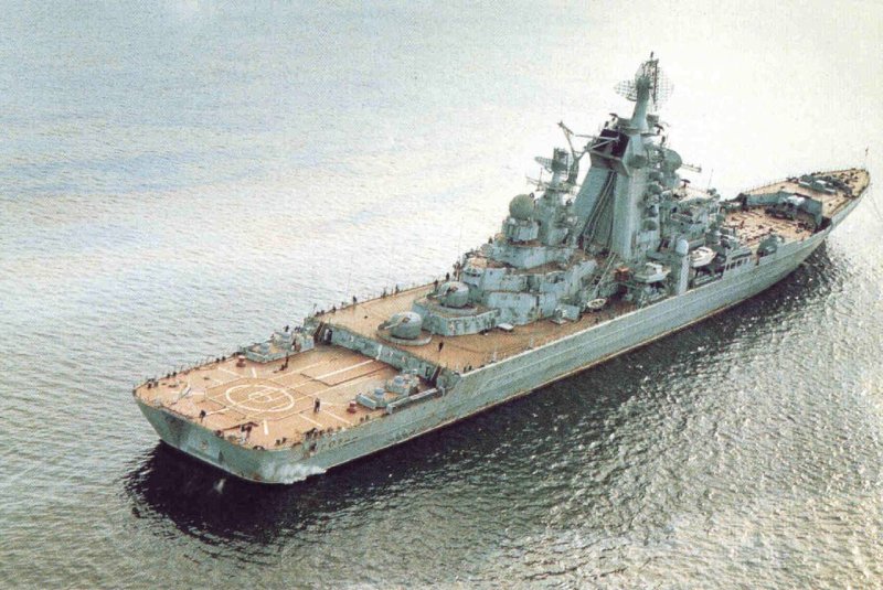 Тяжелый атомный ракетный крейсер Киров проекта 1144 Орлан