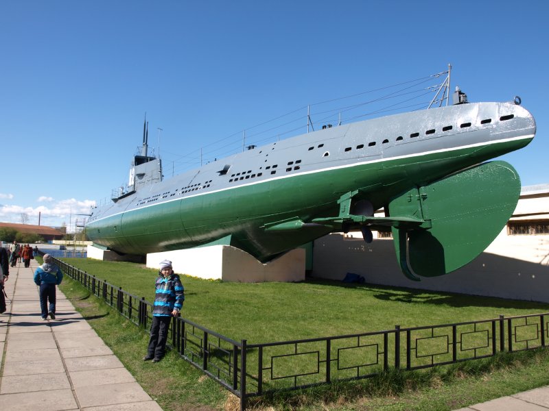 Подводная лодка д-2 Народоволец в Санкт-Петербурге