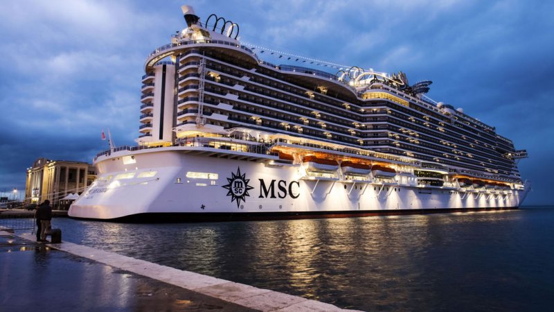 MSC лайнеры в Италии