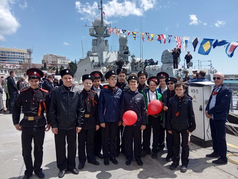 Экскурсия боевых кораблей России