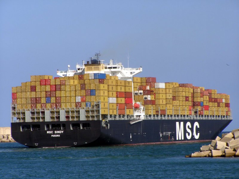 MSC контейнеровозы суэтскиймканал