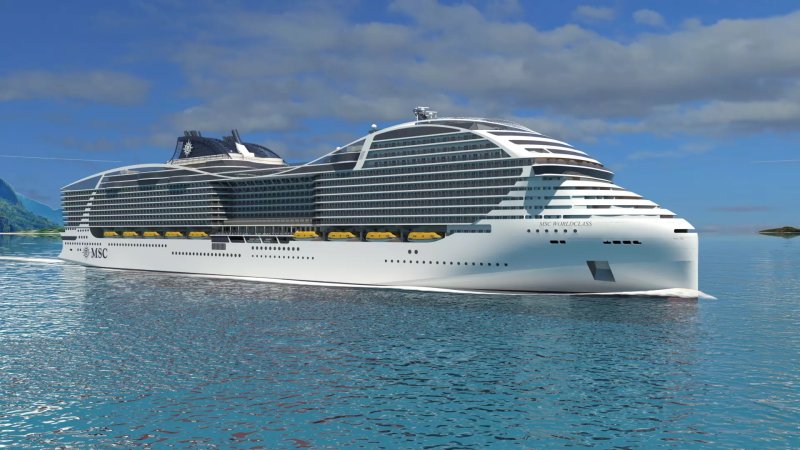 MSC World Europa новый лайнер