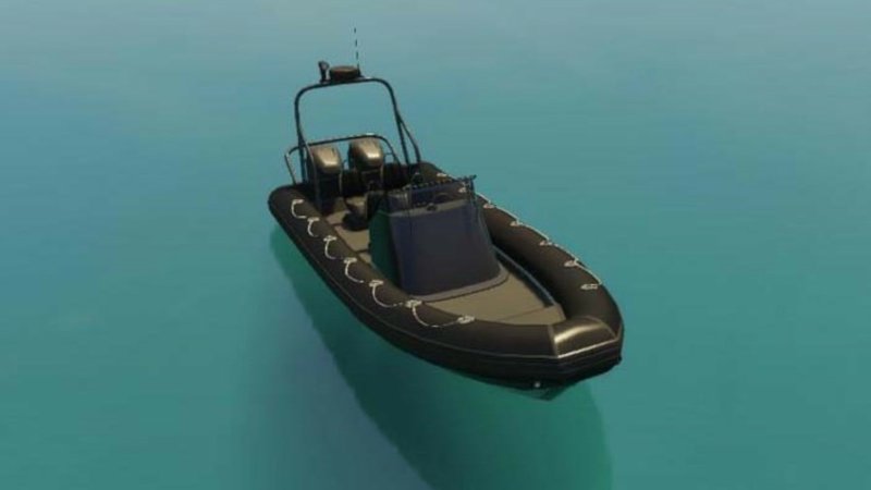 Лодка Dinghy GTA 5