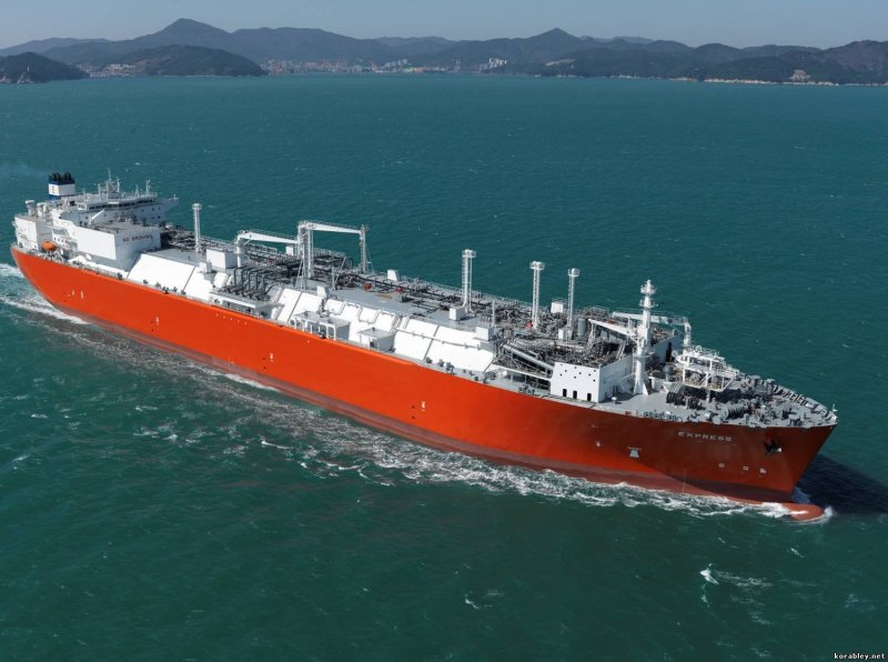 Газовоз LPG танкер