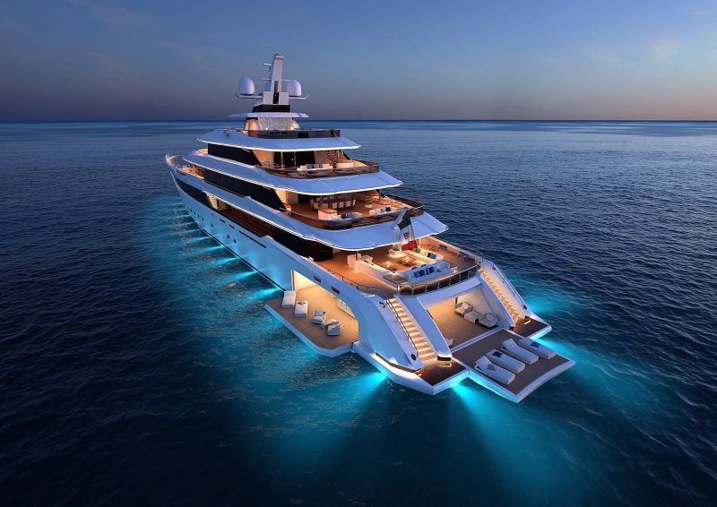 Мегаяхта Sovereign