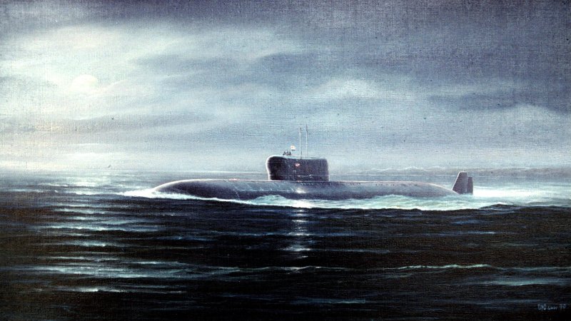 К-222 Советская атомная подводная лодка