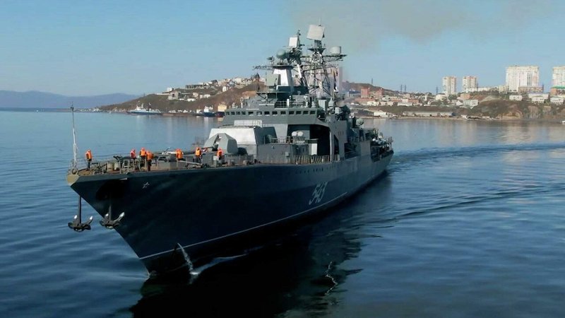 Фрегат Тихоокеанского флота «Маршал Шапошников»