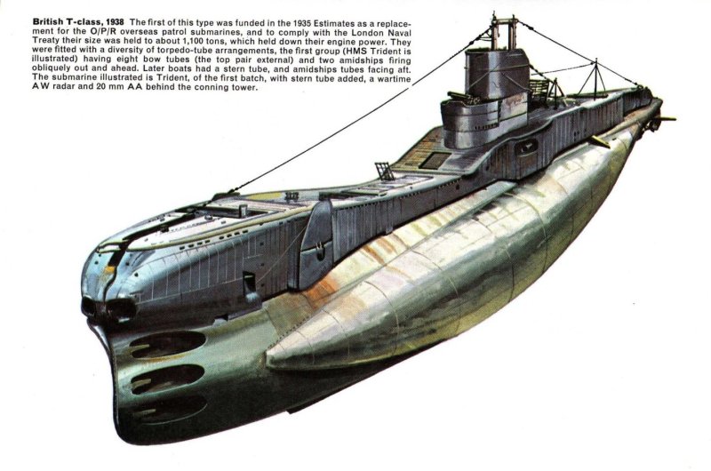 Лодки типа т (Triton-class), Великобритания