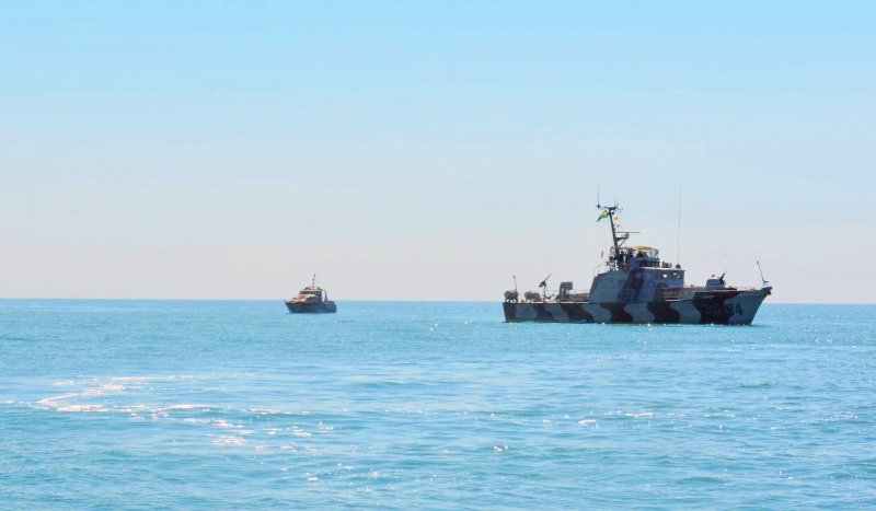 Катера ФСБ России в Азовском море