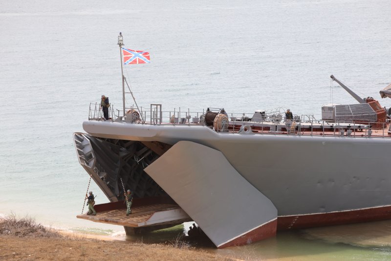 Опук Крым полигон морская пехота