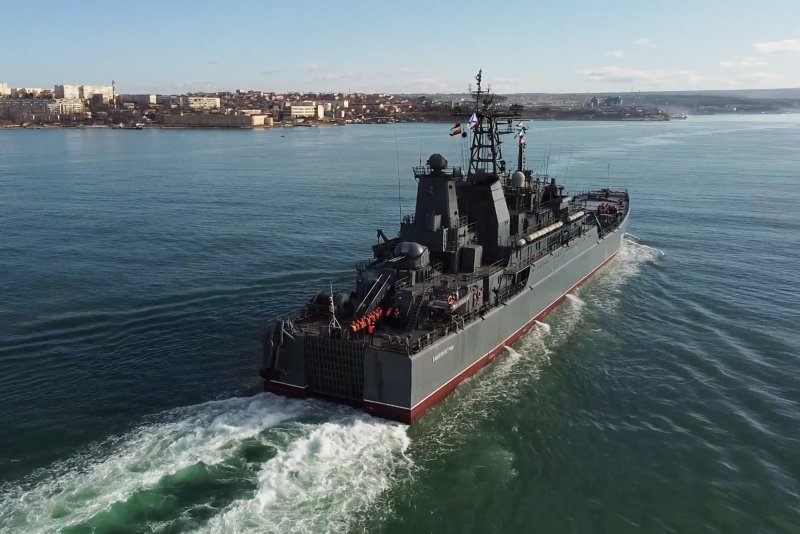 Базе ВМФ РФ В Севастополе