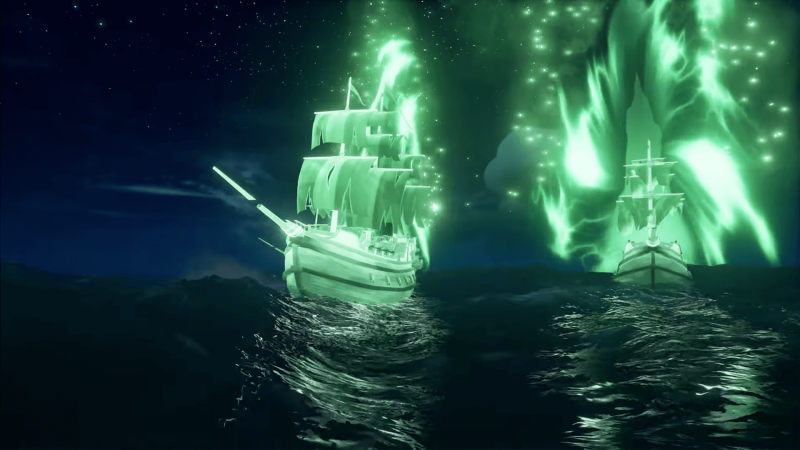 Корабль призрак Sea of Thieves