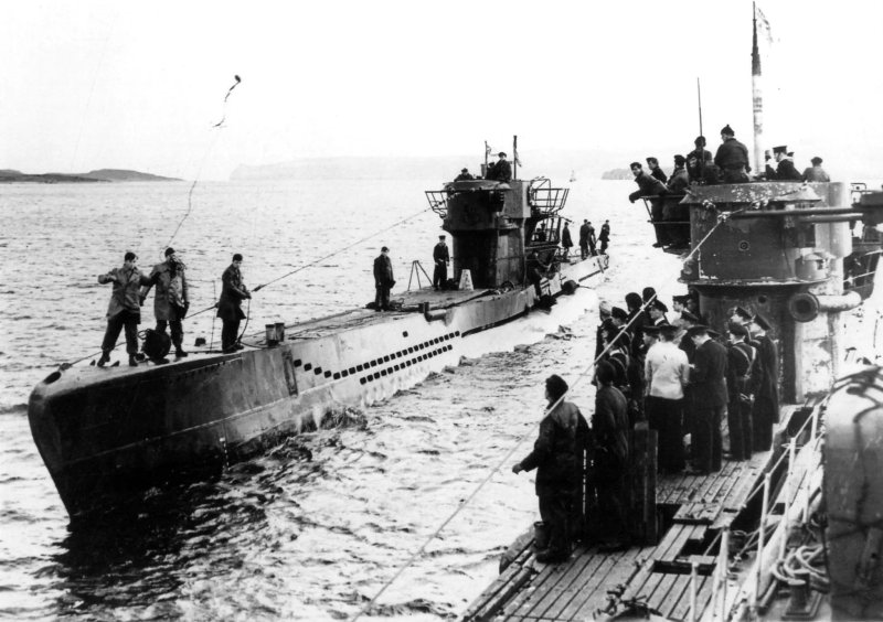 Немецкая подводная лодка u307