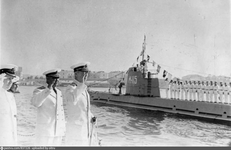 СССР ВМФ подводная лодка м-200 судоподъем