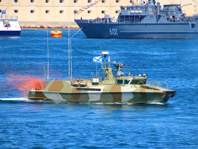 Противодиверсионный катер "п-352"