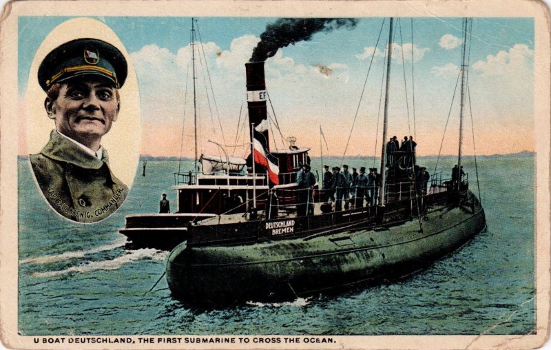 Лодка u-155 Deutschland