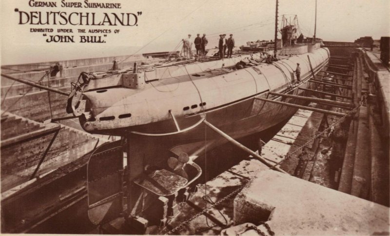 U 155 Deutschland подводная лодка
