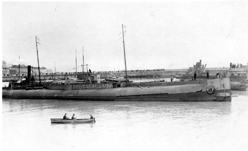 Подлодка u 155 Deutschland