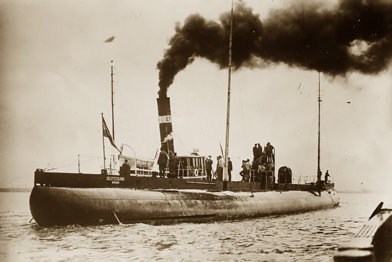 Подводная лодка Дойчланд 1916