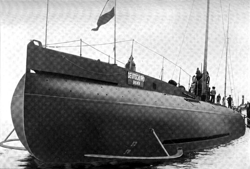 Подводная лодка Дойчланд 1916