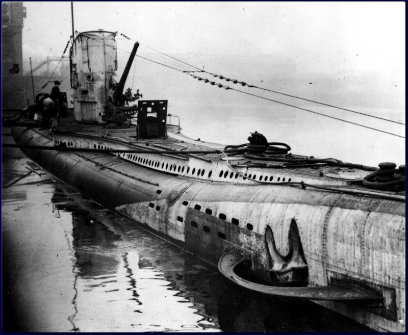 Немецкая подводная лодка u853