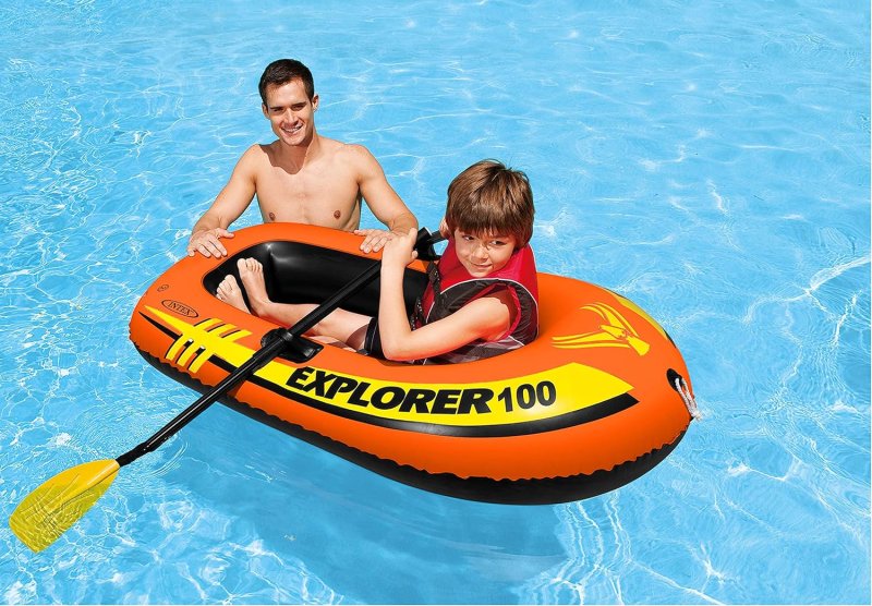 Надувная лодка Intex Explorer-100