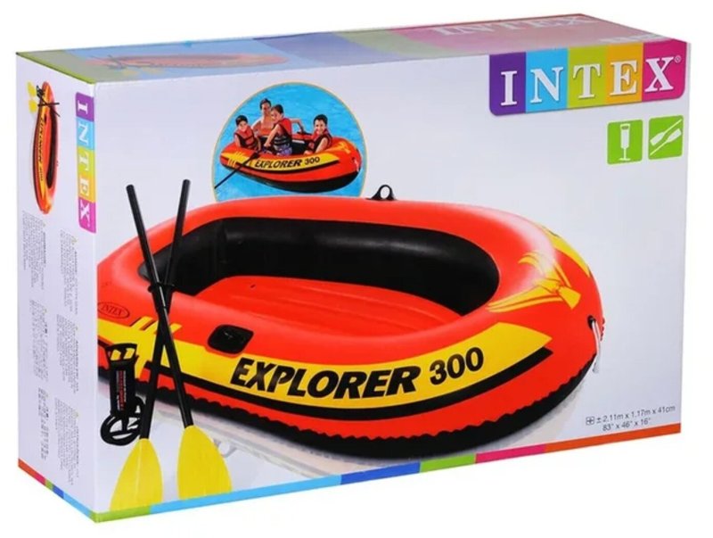 Лодка Intex Explorer 300 58332
