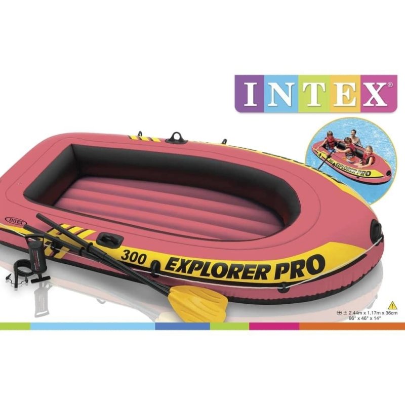 Надувная лодка Intex Explorer-Pro 300 Set