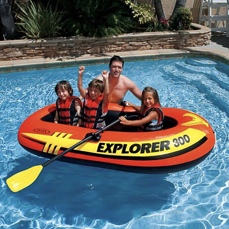 Лодка Intex Explorer 300 58332