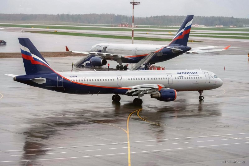 Самолет Аэробус а321 Аэрофлот