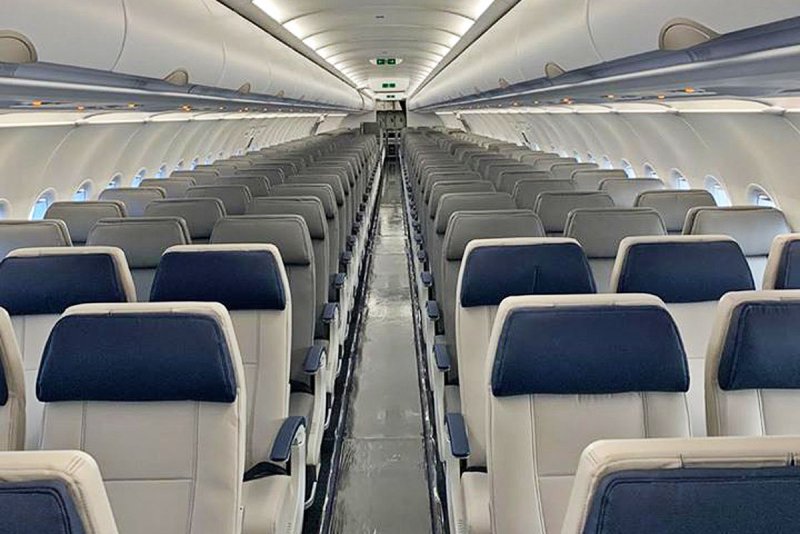 Airbus a321neo салон