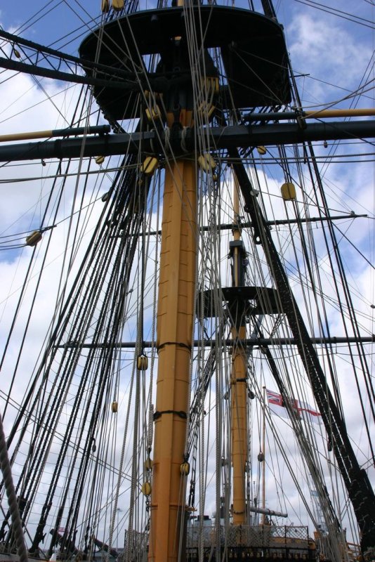 Модель корабля HMS Victory музей