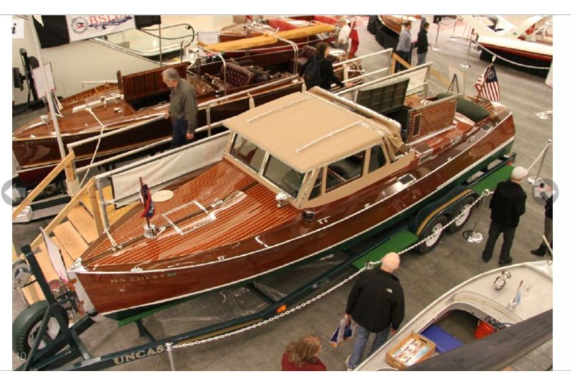 Chris Craft Boat ретро