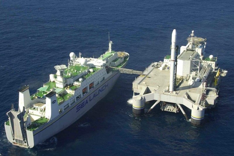 Плавучий космодром s7 «морской старт»