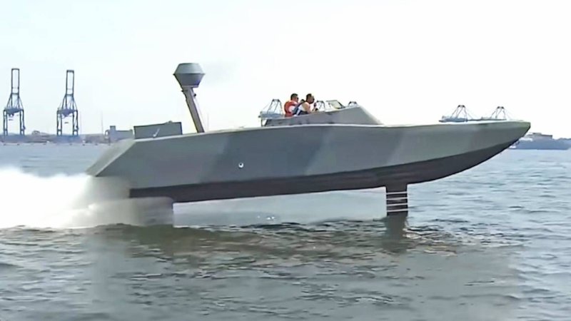 Военные корабли с подводными крыльями