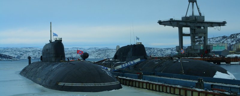 Атомная подводная лодка волк