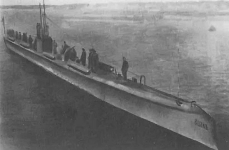 Подводная лодка волк 1916