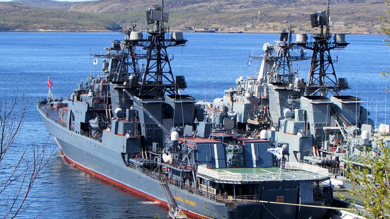 Адмирал Левченко большой противолодочный корабль