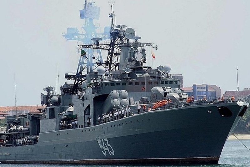 Фрегат ТОФ «Маршал Шапошников»