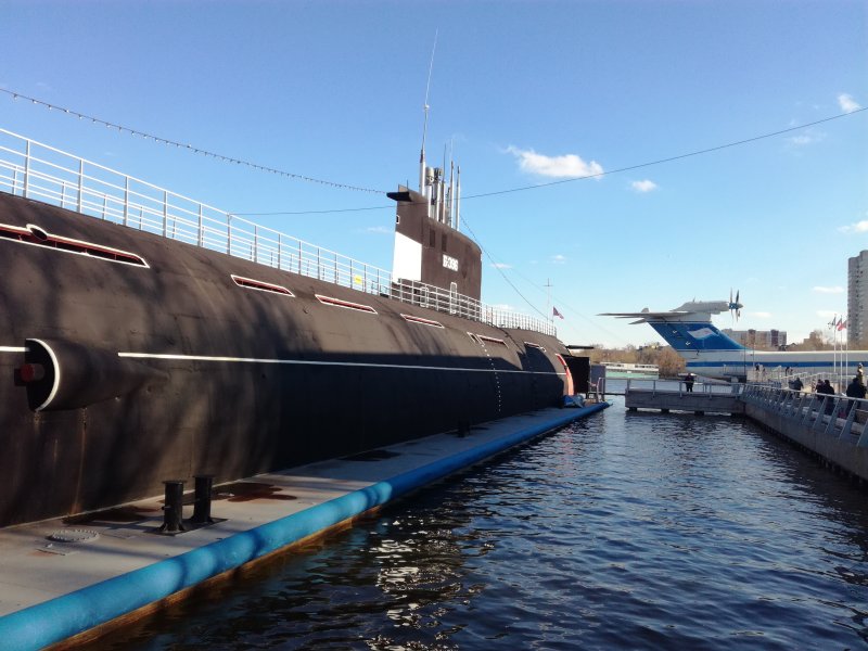 Парк Тушино подводная лодка
