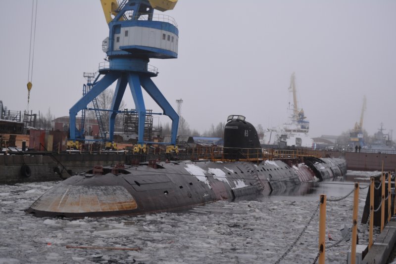 АПЛ К-3 В Кронштадте