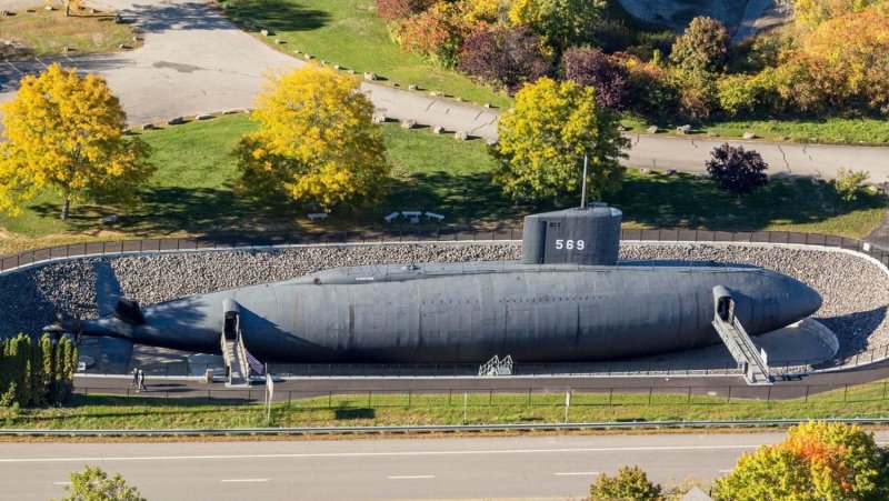 Поселок ла Манш подводная лодка