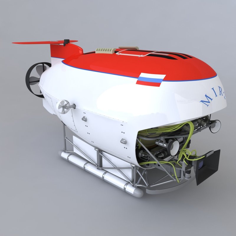Батискаф 3ds Max