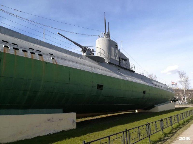 Подводная лодка-музей в Санкт-Петербурге Народоволец