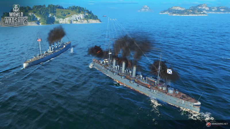 Крейсер богатырь World of Warships