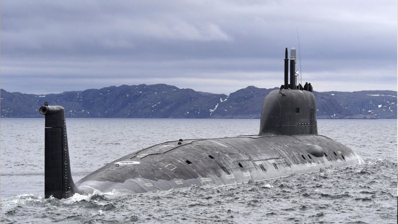 Атомная подводная лодка проекта 885м "ясень" "Новосибирск"