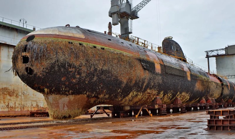 Атомная подводная лодка к-3 Ленинский комсомол