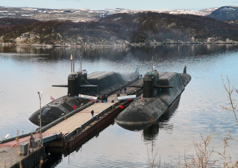 Гаджиево база подводных лодок